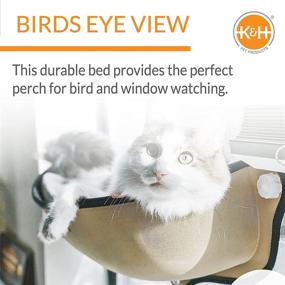 img 2 attached to 🐱 EZ Mount Window Bed Kitty Sill by K&amp;H PET PRODUCTS: Enhancing Your Cat's Comfort &amp; Well-being