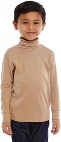 img 3 attached to 👕 Leveret Boys' Solid Cotton Turtleneck Sweaters for All Ages of Boys' Clothing