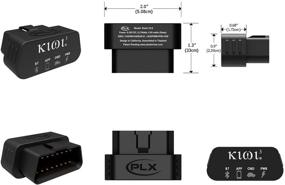 img 3 attached to 🔧 Устройство PLX Kiwi 3 Bluetooth OBD2 для диагностики автомобиля: совместимое с Android, Apple и Windows Mobile.