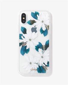 img 2 attached to 🌸 Чехол Delilah Flower для iPhone XS Max - Защитный цветочный прозрачный чехол для женщин от Sonix