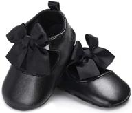 👶 anrenity baby girls mary jane ballet flats shoes toddler infant princess dress crib footwear logo