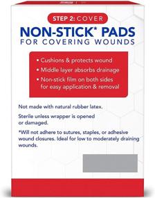 img 1 attached to 🏥 All Health Non-Stick Pads: 2x3, 100 Pads for Wound Coverage and Infection Prevention