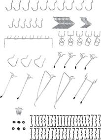 img 4 attached to 🔧 Optimize Your Space and Organization with Amazon Basics Pegboard Organizer Assortment