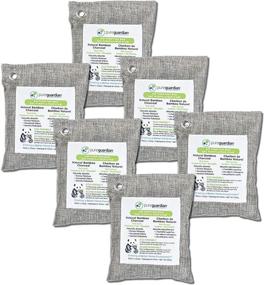 img 4 attached to 🌬️ Guardian Technologies CB2006PK Pure Guardian Bamboo Charcoal Air Purifier Bags: Eco-Friendly, Naturally Eliminate Odors, Moisture, Pollutants - 6-pack (200g each, Gray)