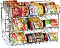 👍 chrome finish decobros supreme stackable can rack organizer for enhanced storage логотип