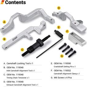 img 3 attached to 🔧 EWK Camshaft Alignment Timing Chain Tool: Engine Cam Locking Tool for Mini Cooper N12 N14 R55 R56 - Reliable and Precise Alignment