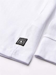 img 1 attached to Southpole Sleeve Chenille White: Large Men's Clothing for Stylish Shirts