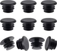 🚲 enhance grip and style with 10 pieces of plastic handlebar bar end plugs for road and mountain bikes logo