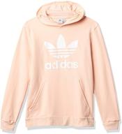 👕 adidas originals youth trefoil hoodie - unisex boys' clothing logo