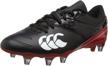 canterbury phoenix raze rugby black men's shoes and athletic logo