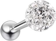 sparkling glittery sparkly crystal piercing logo