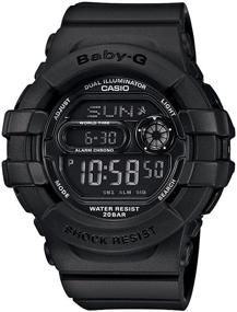 img 2 attached to 👶 Женские цифровые часы Casio BGD140-1ACR Baby-G с многофункциональностью и ударопрочным корпусом