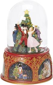 img 1 attached to 🩰 Clara and The Nutcracker Ballet Musical Glitter Dome, Exclusive 120mm Size - 8-Inch Glitterdomes Feature