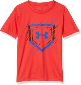 img 1 attached to 👕 Stay Stylish with Under Armour Boys' Fashion SS Tee Shirt