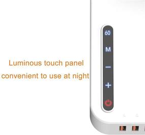 img 2 attached to 💡 COZOO LED Desk Lamp: 3 USB Charging Ports, 2 AC Outlets, 3 Color Temperatures & 3 Brightness Levels