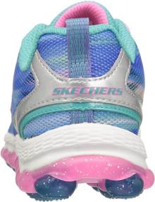 img 2 attached to Skechers Girls' Skech Air Jumparound Black Running Shoes