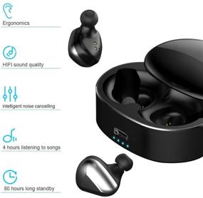 img 1 attached to Wireless Bluetooh Earphones Auto Pair Definition