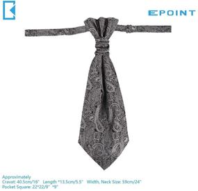 img 3 attached to Epoint C B AQ K 012 Microfiber Paisley Pre Tied