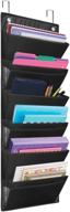 eamay hanging file organizer wall mount storage pocket chart storage & organization логотип