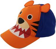 cute and colorful abg accessories toddler boys 🧢 cotton baseball cap with assorted animal critter designs (ages 2-4) logo