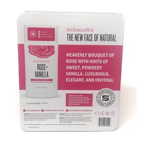 img 1 attached to 🌹 Rose-Vanilla Natural Deodorant: Aluminum-Free, Vegan & Cruelty-Free (3 Pack)