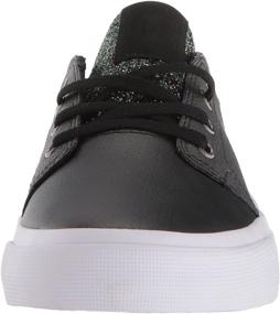 img 3 attached to DC Girls Trase Skate Shoes for Little Girls