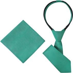 img 1 attached to Ties Boys Necktie Pre Tied Uniforms Boys' Accessories for Neckties