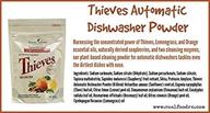 🧼 thieves dishwasher powder by young living essential oils logo