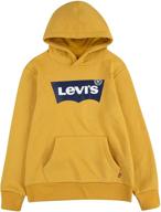 levis batwing pullover hoodie black logo