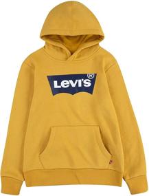 img 3 attached to Levis Batwing Pullover Hoodie Black