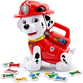 img 4 attached to VTech Patrol Treat Time Marshall: Enhance Playtime Fun with Interactive Treat Dispensing Pup!