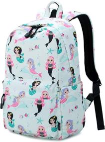img 3 attached to Abshoo Lightweight Mermaid Backpack Backpacks