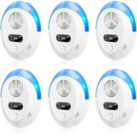 bectine ultrasonic pest repeller: 6-pack indoor electronic plug-in pest control for rodents, roaches, ants, and more! logo