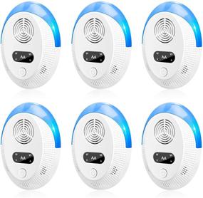img 4 attached to Bectine Ultrasonic Pest Repeller: 6-Pack Indoor Electronic Plug-In Pest Control for Rodents, Roaches, Ants, and More!