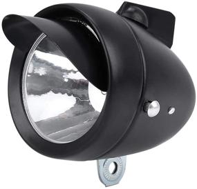 img 4 attached to 🚲 Bike Headlight - Retro Front LED Cycling Lighting Equipment with Frame & Visor