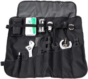 img 3 attached to YBEKI Bike Tyre Repair Tool Kit Set - Complete Bicycle Tool Kit with Mini Pump, Multi-Tool, Chain Tool, Freewheel Remover, and more. Includes 6 Months Warranty.