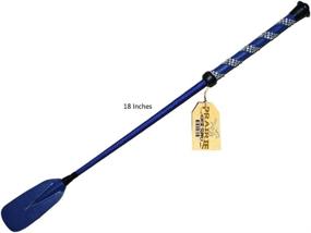 img 2 attached to 🐴 Elegant 18 Inch Jump Bat Riding Crop for Horses: Rhinestone Decorated Handle in Color Options Black, Blue, Green, Fuchsia, Pink, Purple, Red, or Yellow