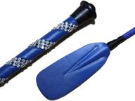 🐴 elegant 18 inch jump bat riding crop for horses: rhinestone decorated handle in color options black, blue, green, fuchsia, pink, purple, red, or yellow logo