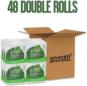 img 2 attached to Seventh Generation Bathroom Tissue - 2-Ply, 300 Sheets, Pack of 12 (4 Count): Eco-Friendly & Gentle Toilet Paper