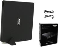 pioneer bdr-xs07uhd portable 6x ultra hd 4k blu-ray burner external drive bundle with cyberlink software download installation code and usb cable - cd dvd bd dl bdxl disc burning logo