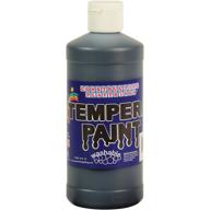 🖌️ washable black tempera paint - constructive playthings, 1 pint logo