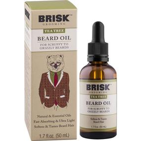 img 2 attached to 🧔 Brisk Grooming Beard Care Set: Achieve Optimal Beard Care with our 2 Count Set