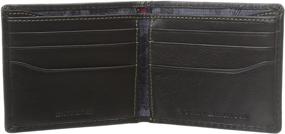 img 1 attached to 👝 Tommy Hilfiger Blocked Leather Slimfold Wallets for Men: Accessories, Card Cases & Money Organizers