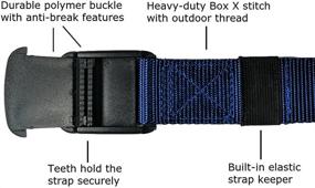 img 1 attached to 🔗 Small Unisex Belt Accessories with Nylon Adjustable Buckle for Men