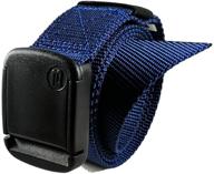 🔗 small unisex belt accessories with nylon adjustable buckle for men логотип