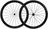 enhance your cycling performance with superteam 50mm 🚴 clincher wheelset: 700c, 23mm width, carbon wheels with black decals logo