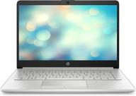 💻 hp 14 slim ryzen 3 3200u laptop with amd radeon vega 3 graphics, 4gb ram, 128gb ssd, 14-dk0022wm - whisper silver logo