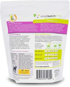 img 2 attached to 🐶 Smallbatch Pets Freeze-Dried Premium Raw Food Diet for Dogs - 2-Pack Turkey Recipe (28 oz Total) - Made in USA, Organic Produce, Humanely Raised Meat, Hydrate and Serve Patties