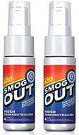 🍃 formula 420 smog-out: 4 oz. (2 pack) – natural air purifier & odor eliminator logo