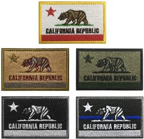 img 4 attached to WZT Pcs California Tactical Patch